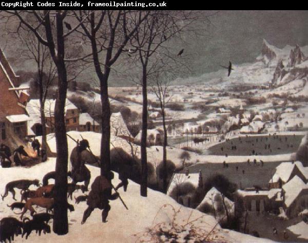BRUEGHEL, Pieter the Younger The Hunters in the Snow